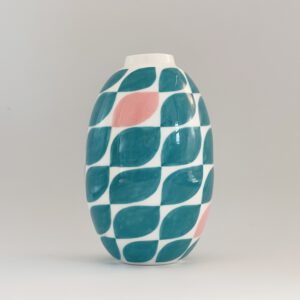 Tiles turquoise & pink