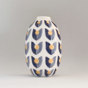 Tulips purple & yellow