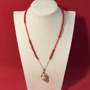 Necklace goldfinch